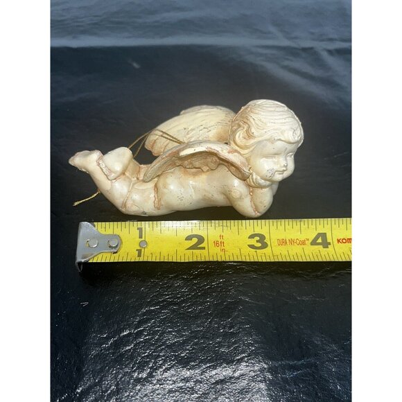 Lot 16 CHERUB Angels Ornament Hollow Plastic Mold Victorian Style Christmas Tree - Picture 11 of 13